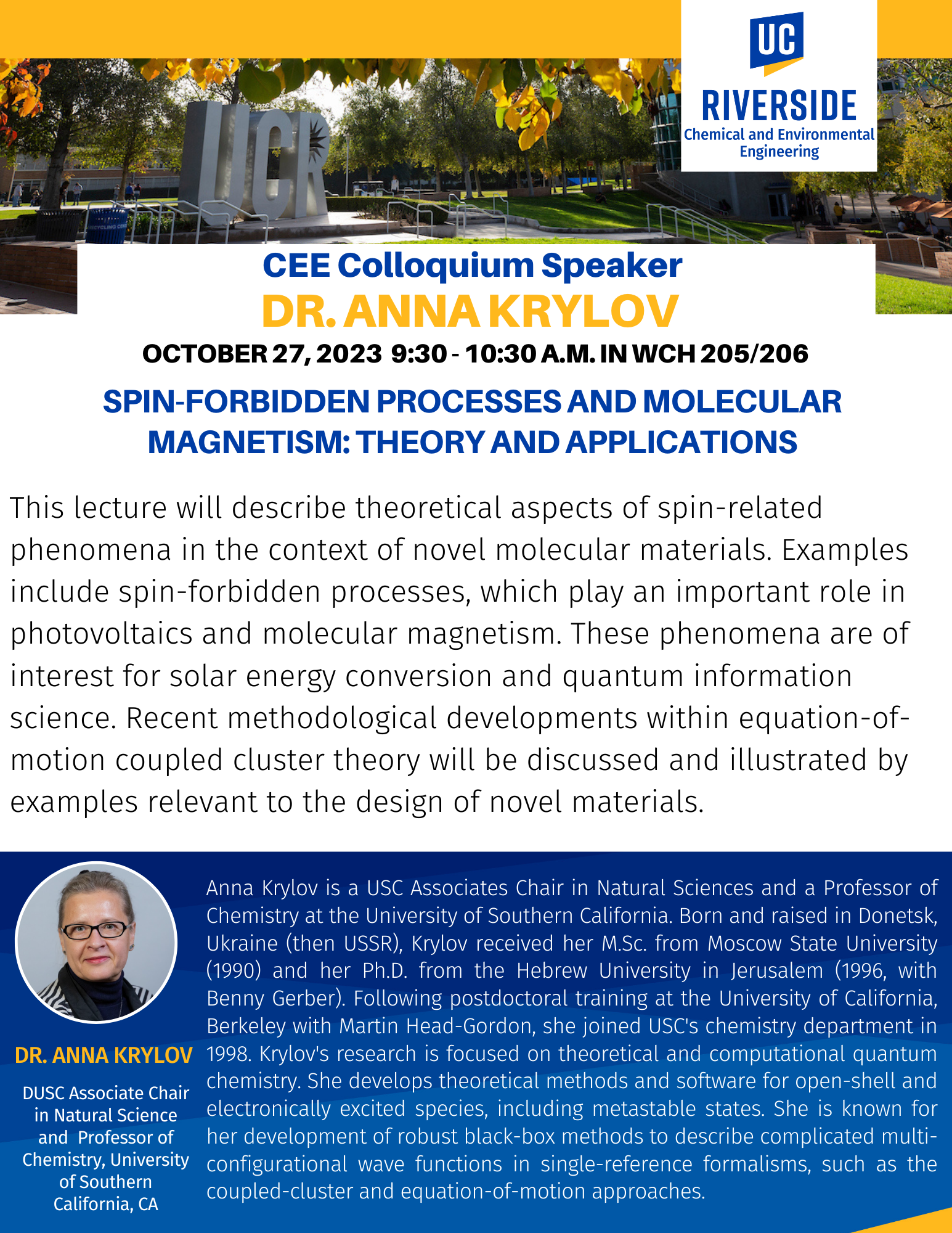 Dr. Anna Krylov